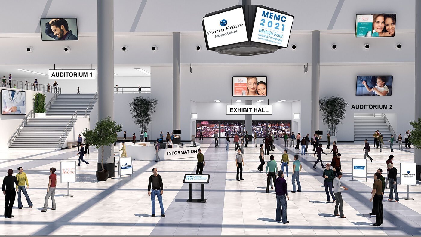 Broadcast set for the Pierre Fabre Regional Virtual Summit